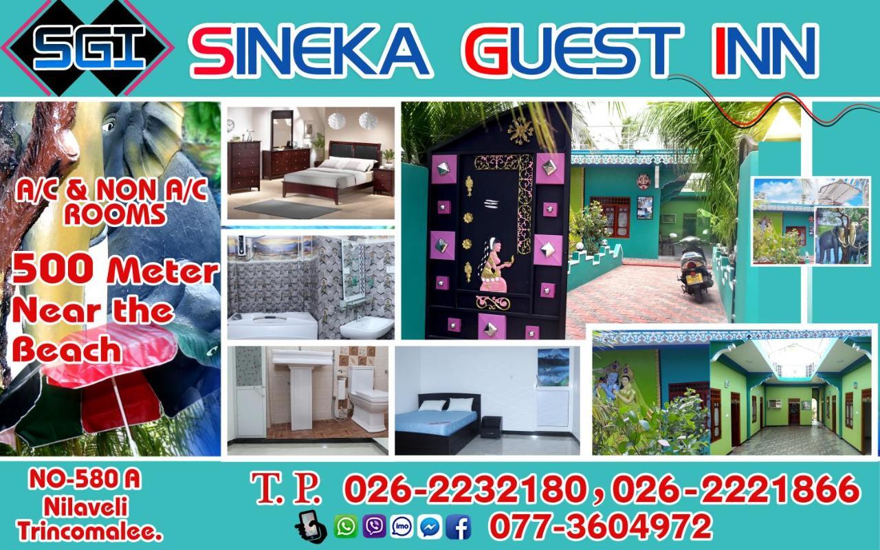 Sineka Guest Inn Trincomalee Kültér fotó